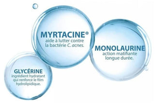 Ducray Keracnyl Gel Moussant - Peaux Grasses ou à Tendance Acnéique 400 ml