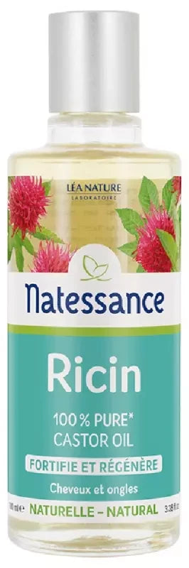 Natessance Huile de Ricin - Fortifie et Régénère