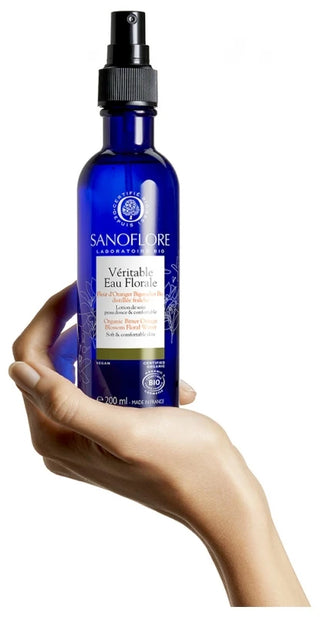 Sanoflore Véritable Eau Florale de Fleur d'Oranger Bio Brume Apaisante Certifiée Bio 200 ml