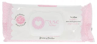 Musc Intime 30 Lingettes Intimes Musc Blanc