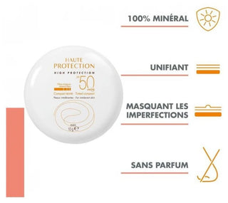 Avène Haute Protection Compact Teinté Peaux Intolérantes SPF50 10 g - Teinte : Doré