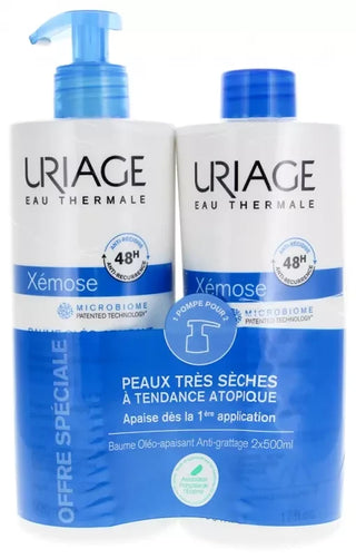 Uriage Xémose Baume Oléo-Apaisant 2 x 500 ml