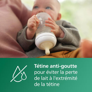 Philips Avent Biberon en verre à Réponse Naturelle
