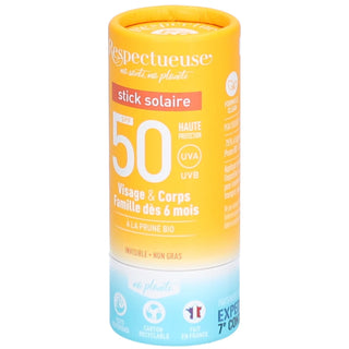 Respectueuse Stick Solaire SPF50