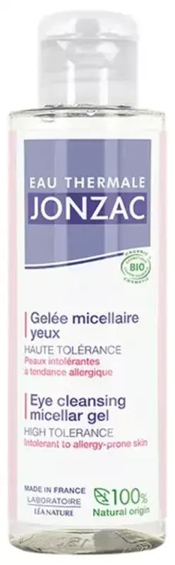 Eau Thermale Jonzac Gelée Micellaire Yeux Peaux Intolérantes Bio100 ml
