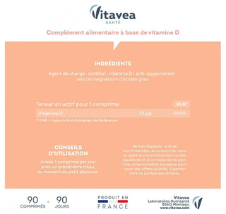 Vitavea Vitamine D+