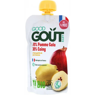 Good Goût Pomme Coing dès 4 Mois Bio 120 g