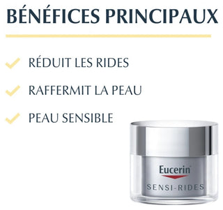 Eucerin Sensi-Rides Crème de Nuit Anti-Rides 50 ml