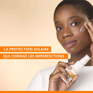 Avène Solaire Fluide Anti-Imperfection SPF50 | Usage quotidien | Très Haute Protection | Peau sensible