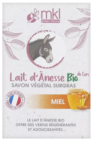 Mkl Green Nature Savon Lait d'Ânesse 100Grs - Miel