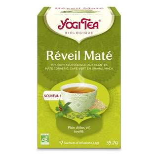 Yogi Tea Réveil Maté 17 sachets