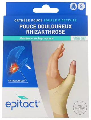 Epitact Orthèse Pouce Souple Gauche - Taille : S