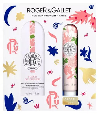 Roger & Gallet Fleur de Figuier Cédrat Coffret Eau Parfumée 30 ml + Crème Mains 30 ml Offert