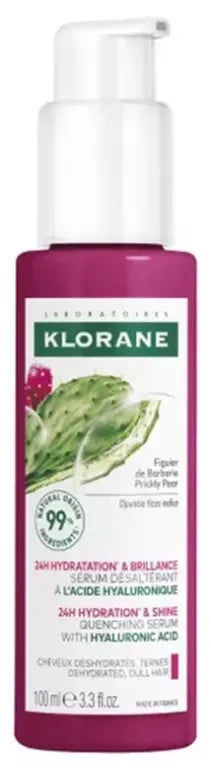 Klorane Figuier de Barbarie - Sérum Désaltérant Cheveux Déshydratés et Ternes 100 ml