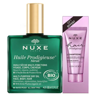 Nuxe Prodigieux® Huile Neroli Bio 100ml + Shampooing Hair Prodigieux® 30ml