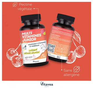 Vitavea Multivitamines Junior Cerise 30 gummies