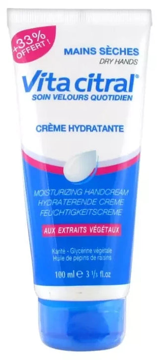 Vita Citral Soin Hydratant Velours Aux Actifs Végétaux + 33% "offert" 100 ml