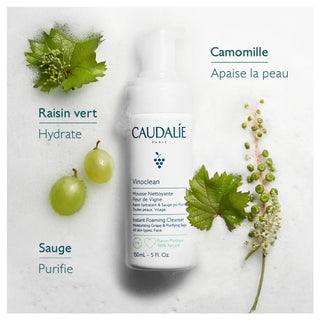 Caudalie Duo Mousse Nettoyante Fleur Vigne 150 ml