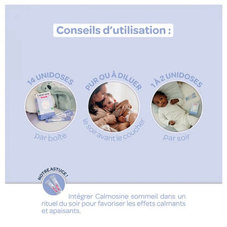 Calmosine Sommeil Bio - Boite de 14 Sticks de 10 ml