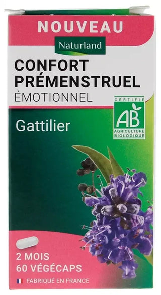 Naturland Confort Prémenstruel Émotionnel Bio 60 Unités