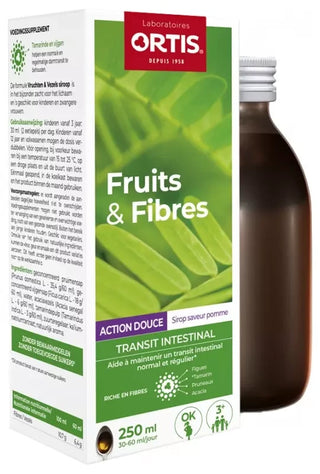 Ortis Fruits&fibres Action Douce Sirop 250 ml
