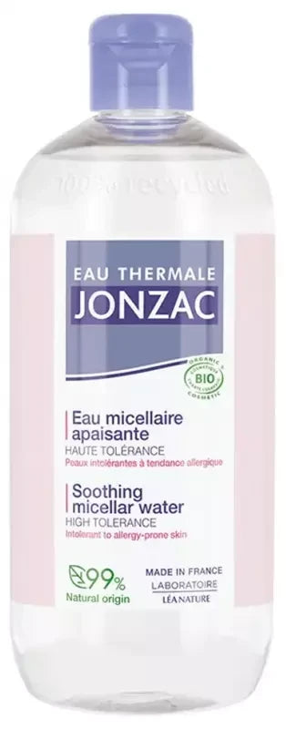 Eau Thermale Jonzac Eau Micellaire Apaisante Peaux Intolérantes Bio 500 ml