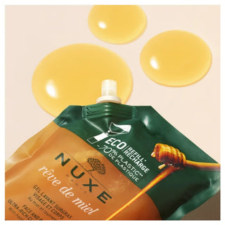 Nuxe Rêve de Miel Gel Lavant Surgras (Peaux Sèches et Sensibles) Éco-Recharge 400 ml