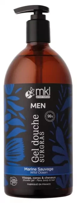 MKL Green Nature Men Gel Douche Surgras d' 1 Litre