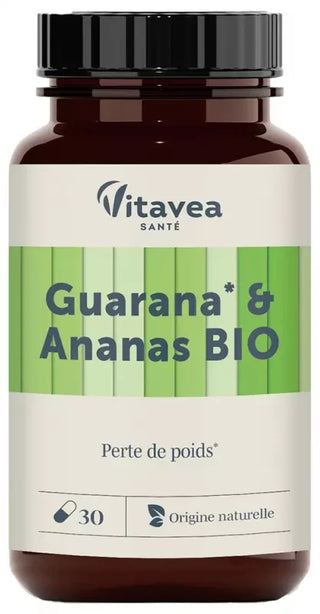 Vitavea Guarana et Ananas Bio 30 Unités