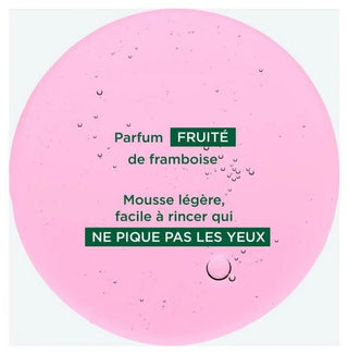 Klorane Junior - Gel Douche 2-en-1 à l'Bio - Framboise - Corps et Cheveux - Enfant 200 ml - Parfum : Framboise
