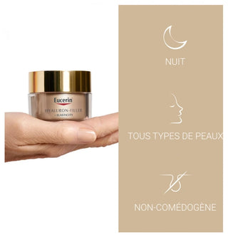 Eucerin Hyaluron-Filler + Elasticity Soin de Nuit Peaux Matures 50 ml