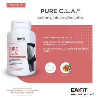 EAFit Pure CLA graisses rebelles