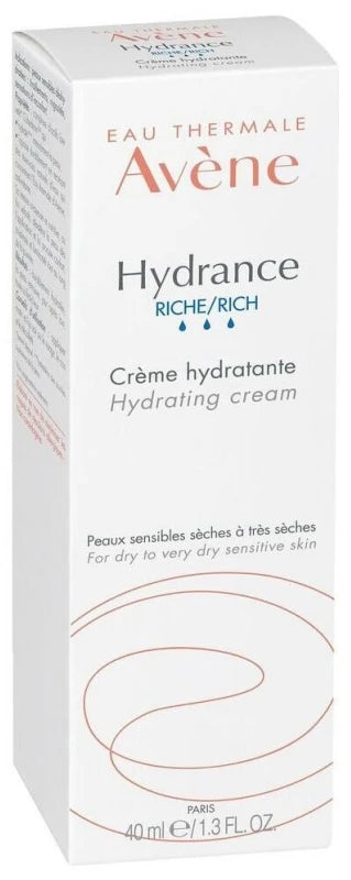 Avène Hydrance Eau Thermale - - Riche Crème Hydratante 40 ml