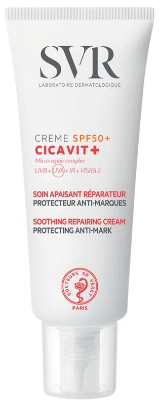 SVR Cicavit+ Crème SPF50+ Apaisant Réparateur 40 ml