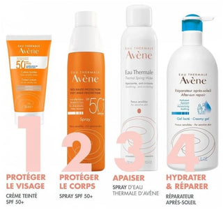 Avène Eau Thermale - Solaire - Crème 50+ Uvb Uva Lumière Bleue Hev Peaux Sensibles Sèches Teintée 50 ml