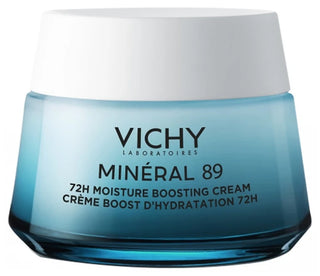 Vichy Minéral 89 Crème Boost d'Hydratation 72H Tous Types de Peaux 50 ml