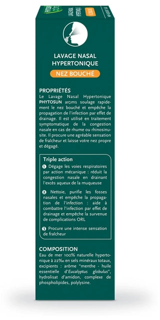 Phytosun Arôms Lavage Nasal Hypertonique 100 ml