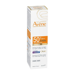 Avène Solaire Fluide Anti-Age SPF50 | Usage quotidien | Très Haute Protection | Peau sensible