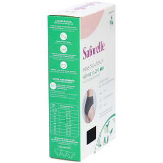 Saforelle Culotte pour les Règles Flux Abondant Taille 34-36