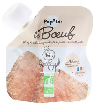 Popote Gourde Le Boeuf Bio Dès 4/6 Mois 60 g