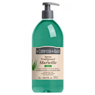 LE COMPTOIR DU BAIN Savon Traditionnel de Marseille Aloe Vera - 1L