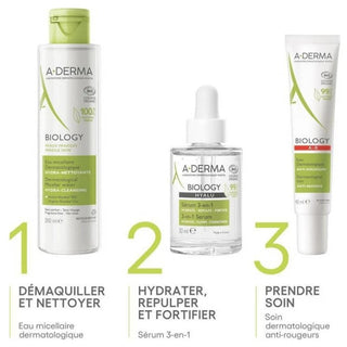 A-Derma Biology Sérum 3-en-1 Hyalu 30 ml