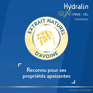 HydralinGyn Crème Gel Apaisante 15 g apaise et Protège la Zone Intime