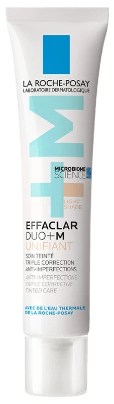La Roche-Posay Effaclar Duo+M Soin Teinté Triple Correction Anti-Imperfections 40 ml - Teinte : Claire