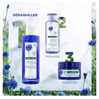 Klorane Bleuet Démaquillant Yeux au Bleuet Bio - Yeux Sensibles 200 ml
