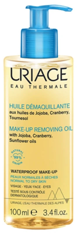 Uriage Huile Démaquillante Peaux Normales à Sèches 100 ml
