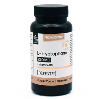Nat & Form L-Tryptophane 60 Gélules