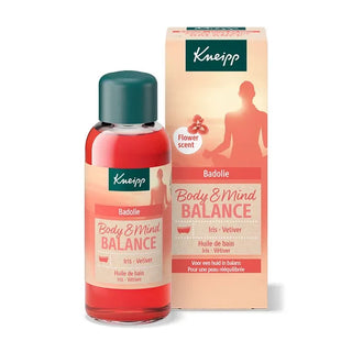 Kneipp Body & Mind Balance Huile de Bain Iris Vétiver 100ml
