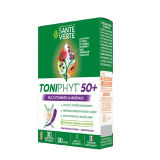 SANTE VERTE TONIPHYT 50+ - 30 Comprimés Sécables