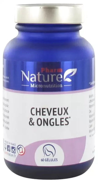 Pharm Nature Cheveux & Ongles - 60 Gélules